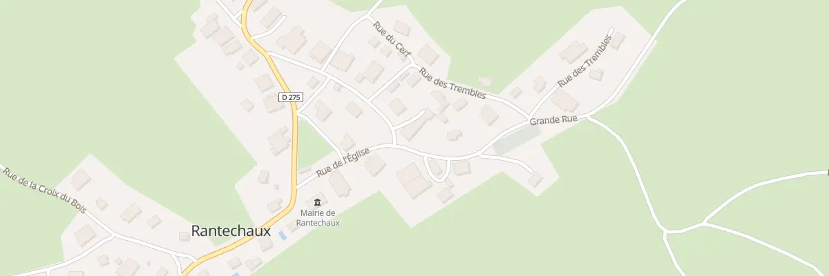 Plan du 19 Gr Grande Rue Rantechaux aux Premiers Sapins