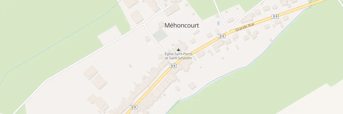 Plan du 15 Grande Rue à Méhoncourt