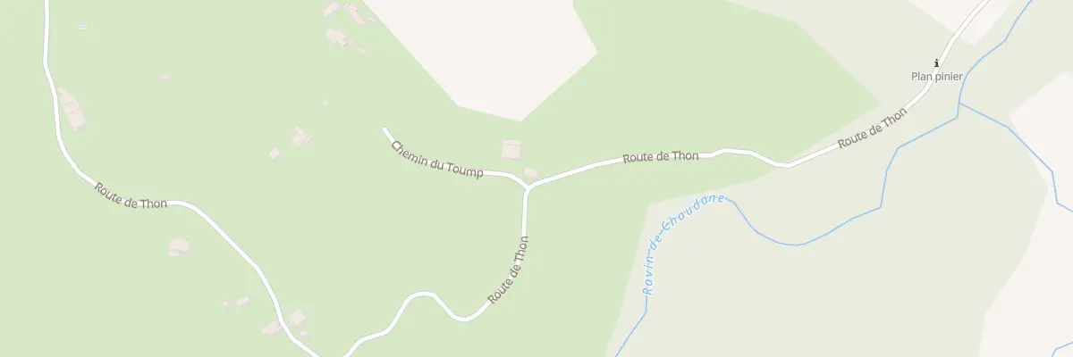 Plan du 7011 Thon à Blieux