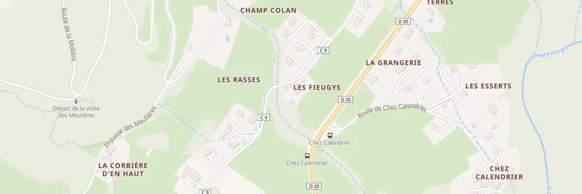 Plan du 505 Rte de la Corbière à Saint-André-de-Boëge