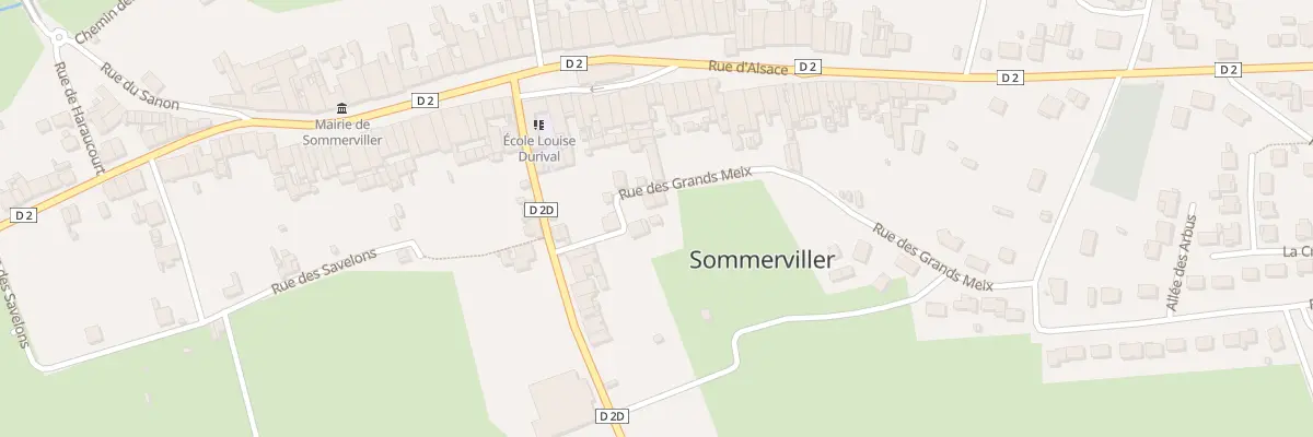 Plan du 4 Rue des Grands Meix à Sommerviller