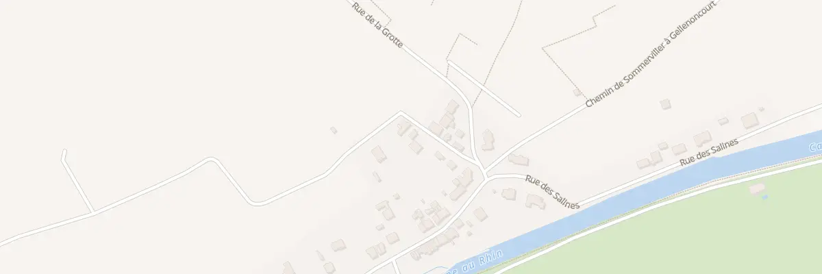 Plan du 3B Rue des Vignes à Sommerviller