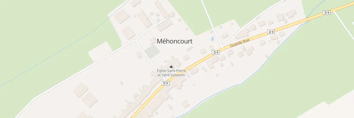 Plan du 11 Grande Rue à Méhoncourt