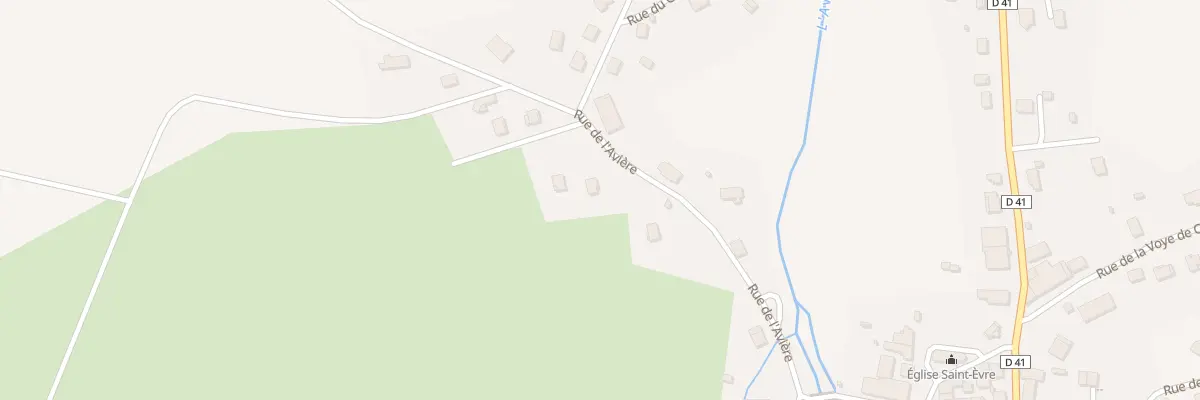Plan du 393 Rue de l’Avière à Domèvre-sur-Avière