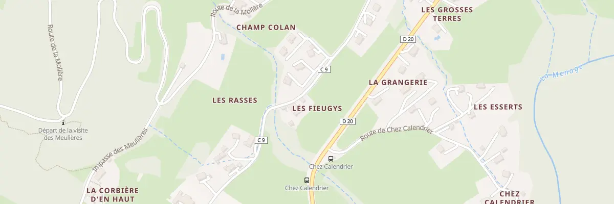 Plan du 495 Rte de la Corbière à Saint-André-de-Boëge
