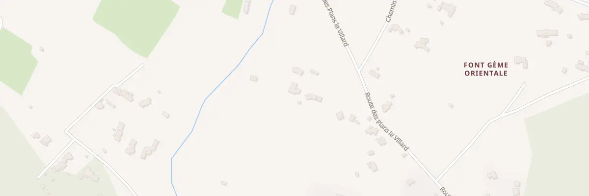 Plan du 9000 Rte des Plans à Flayosc