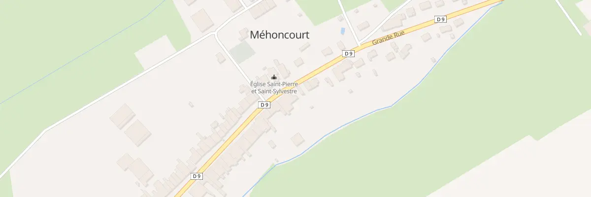 Plan du 8 Grande Rue à Méhoncourt