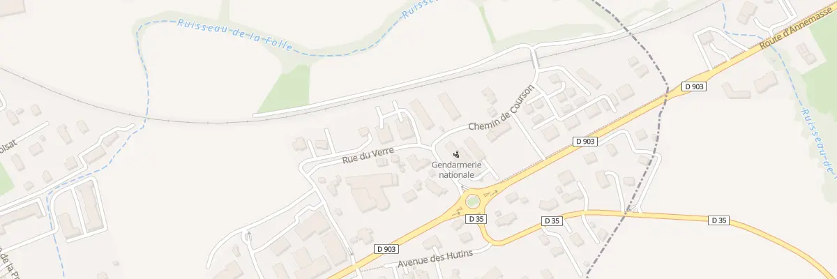 Plan du 92 Rue du Verré à Bons-en-Chablais