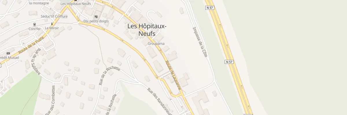 Plan du 31 Rte de Lausanne aux Hôpitaux-Neufs