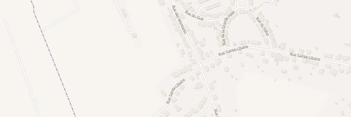 Plan du 24 Rue Sainte Libaire à Damelevières