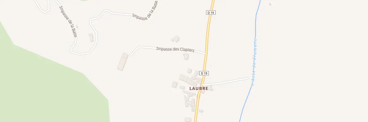 Plan du 47 Imp des Clapiers à Clumanc
