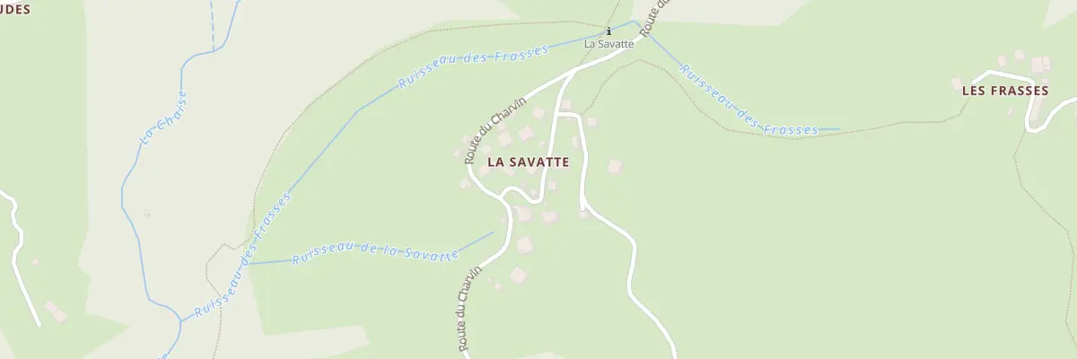 Plan du 80 Rte de la Savatte au Bouchet-Mont-Charvin