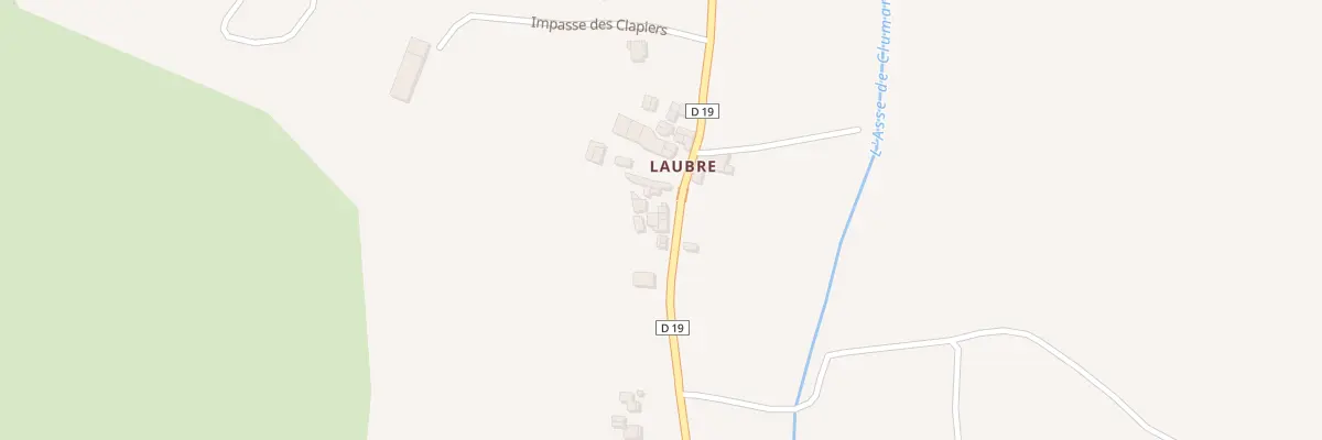 Plan du 6637 Rte de la Hte Vallee de l’Asse à Clumanc