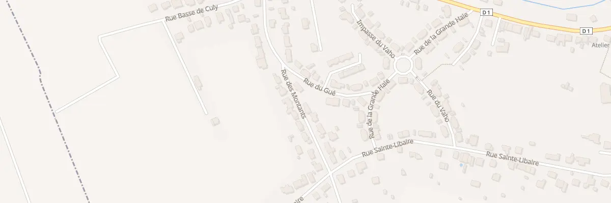 Plan du 3 Rue des Montants à Damelevières