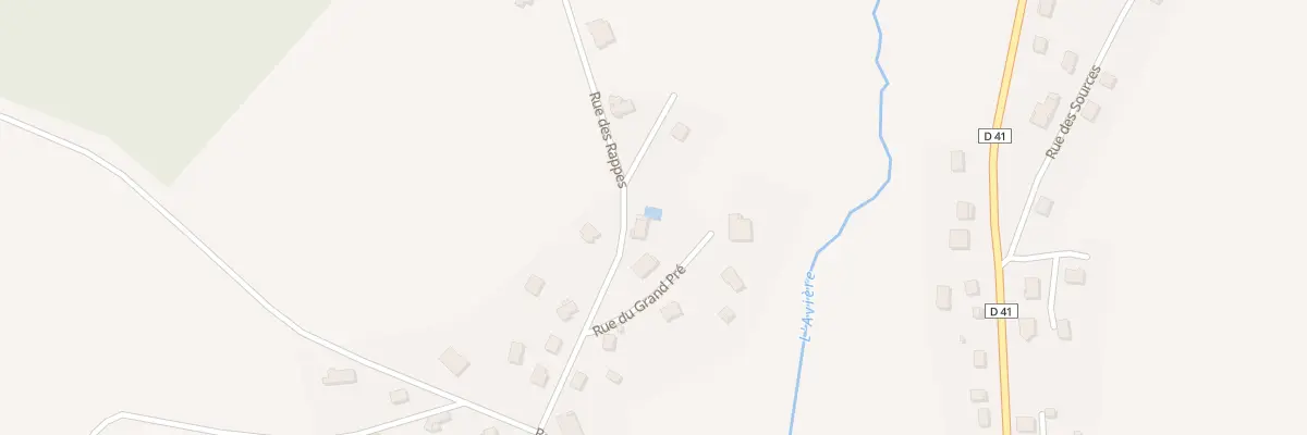 Plan du 142 Rue des Rappes à Domèvre-sur-Avière