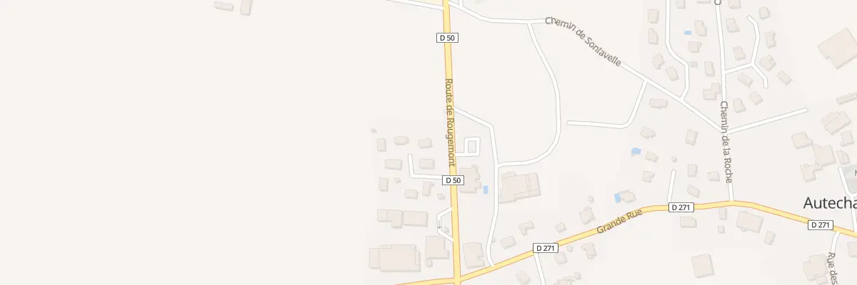 Plan du 11D Rte de Rougemont à Autechaux