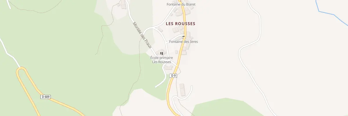 Plan du 5144 Les Rousses à Réallon