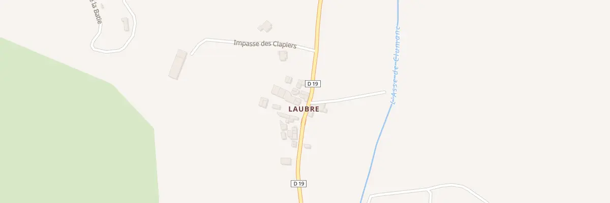 Plan du 6691 Rte de la Hte Vallee de l’Asse à Clumanc