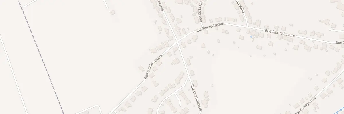 Plan du 37 Rue Sainte Libaire à Damelevières
