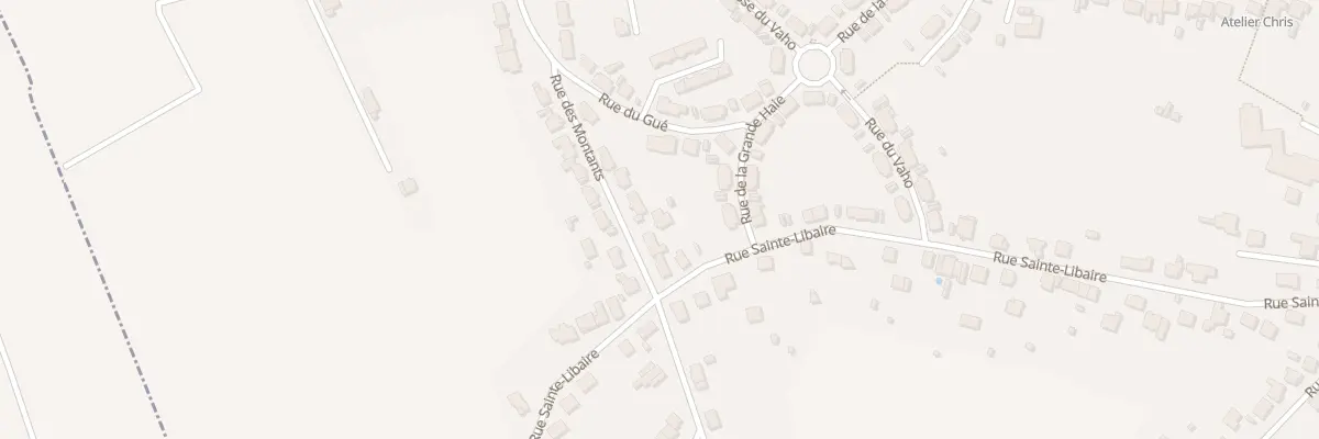 Plan du 9 Rue des Montants à Damelevières
