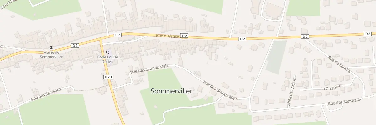 Plan du 44 Rue d’Alsace à Sommerviller