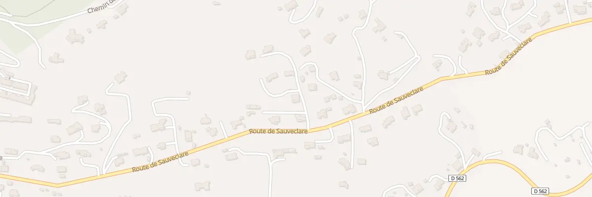 Plan du 861 Rte de Sauveclare à Lorgues