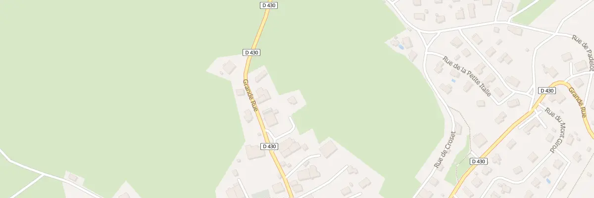 Plan du 42B Gr Grande Rue à Arçon