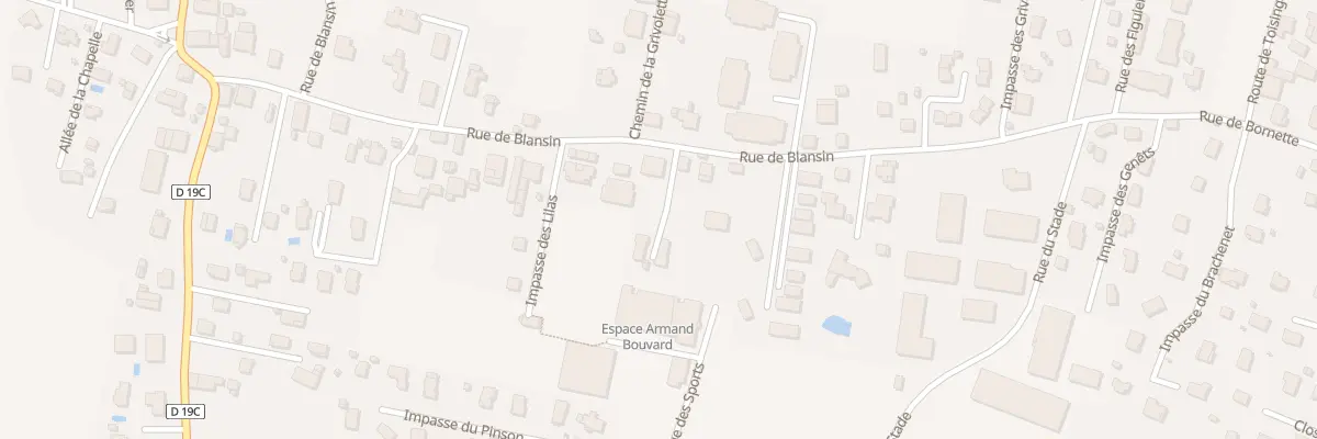 Plan du 350 Rue de Blansin à Saint-Pierre-en-Faucigny