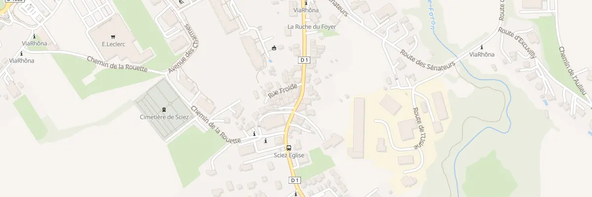 Plan du 230 Av de l’Eglise à Sciez