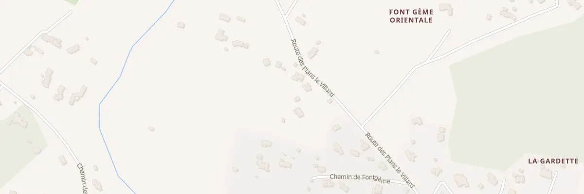 Plan du 973 Rte des Plans à Flayosc