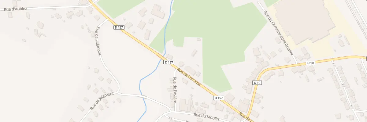 Plan du 22 Rue de Lorraine à Nomexy