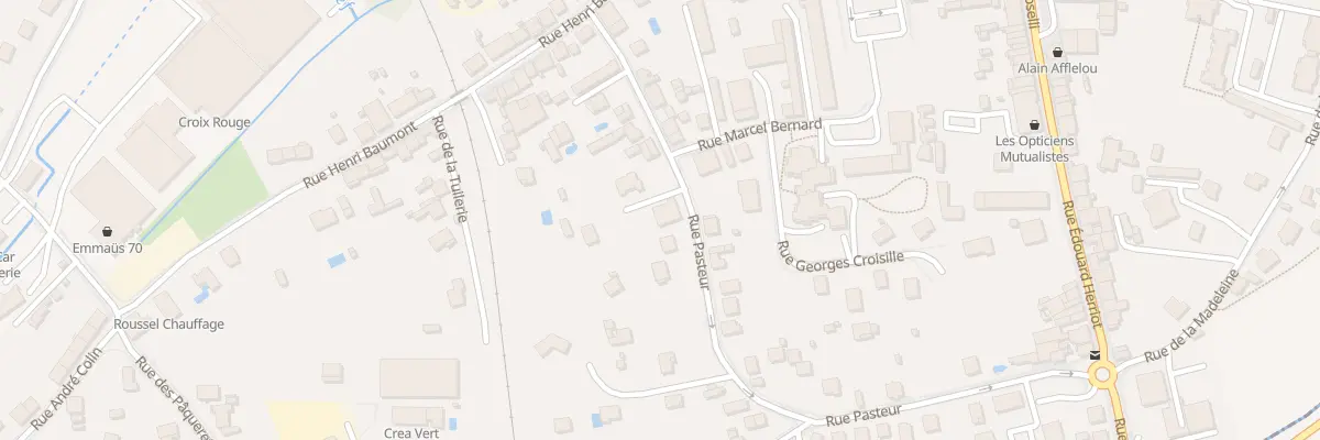 Plan du 35 Rue Pasteur à Luxeuil-les-Bains