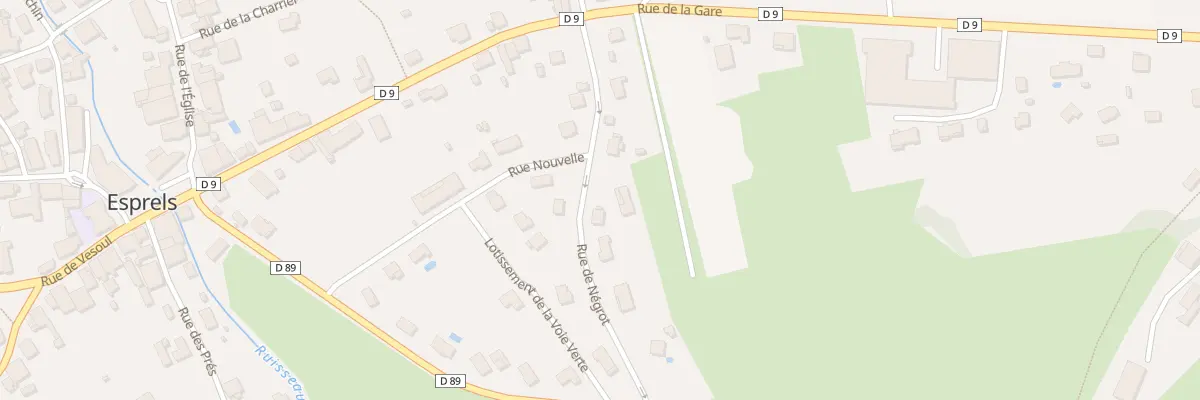 Plan du 5 Rue de Négrot à Esprels