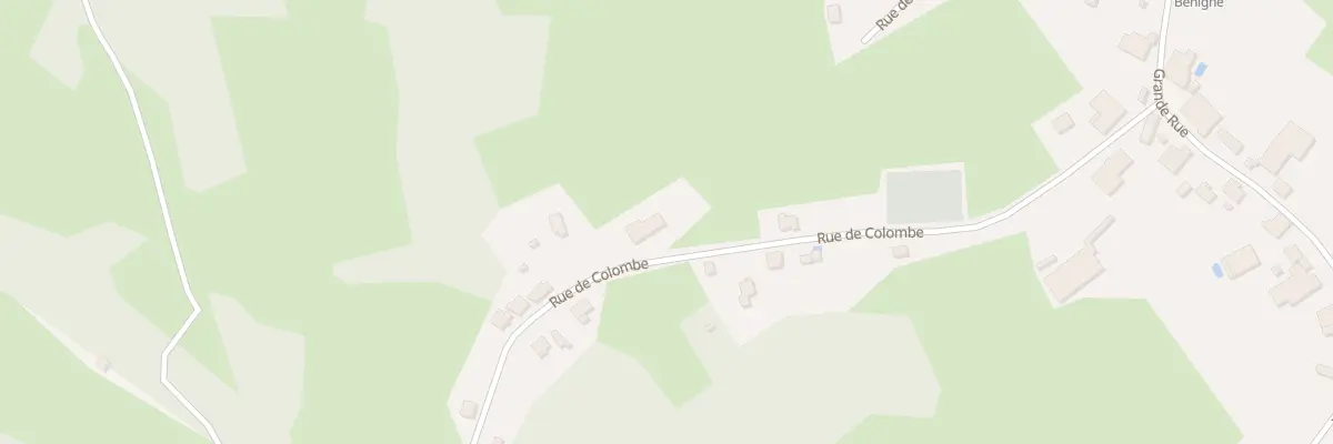 Plan du 6 Rue de Colombe à Dambenoît-lès-Colombe