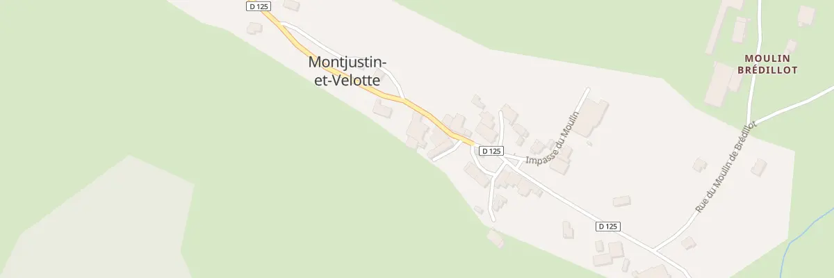Plan du 510 Grande Rue à Montjustin-et-Velotte