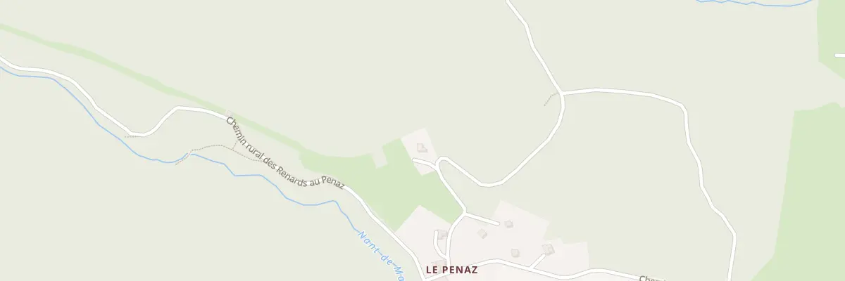 Plan du 526 Che du Penaz à Boëge