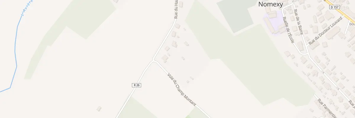Plan du 21 Rue du Haut du Camp à Nomexy