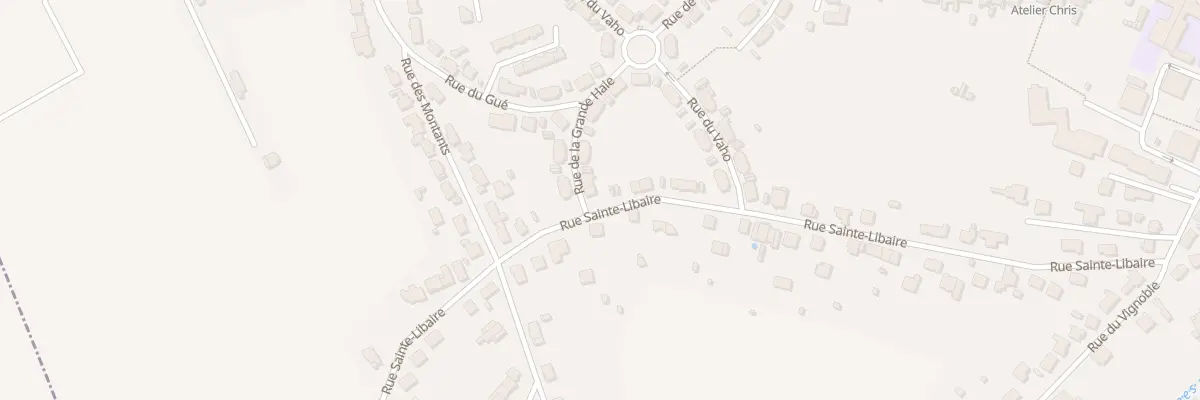 Plan du 23 Rue de la Grande Haie à Damelevières