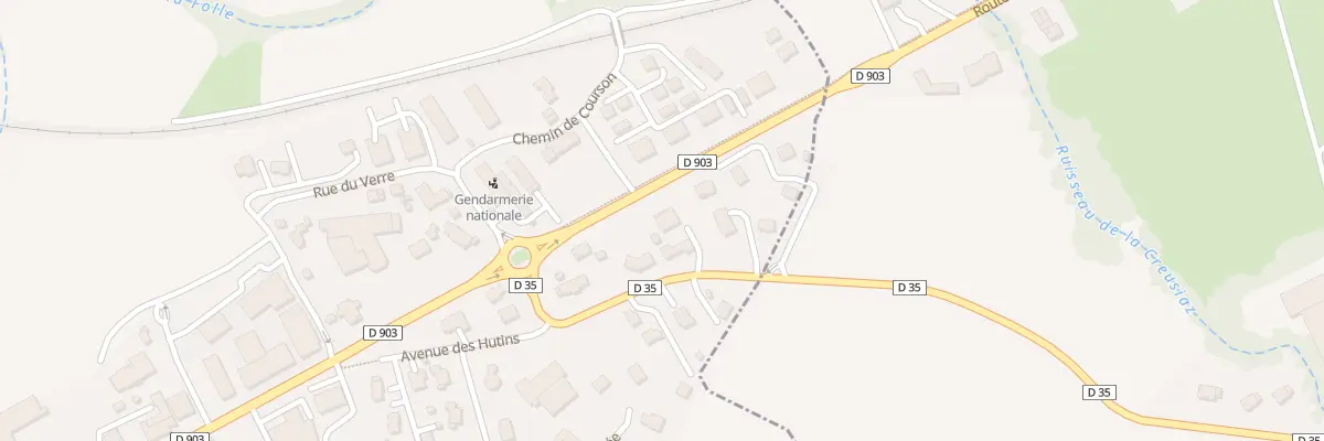 Plan du 269 Av des Hutins à Bons-en-Chablais