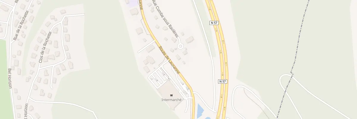Plan du 20 Rue Combe sous Ravières aux Hôpitaux-Neufs