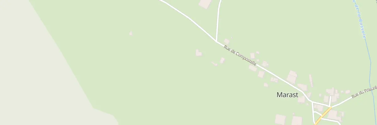 Plan du 16 Rue de Compostelle à Marast