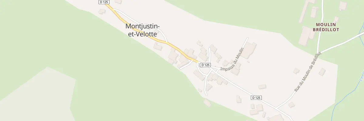 Plan du 534 Grande Rue à Montjustin-et-Velotte