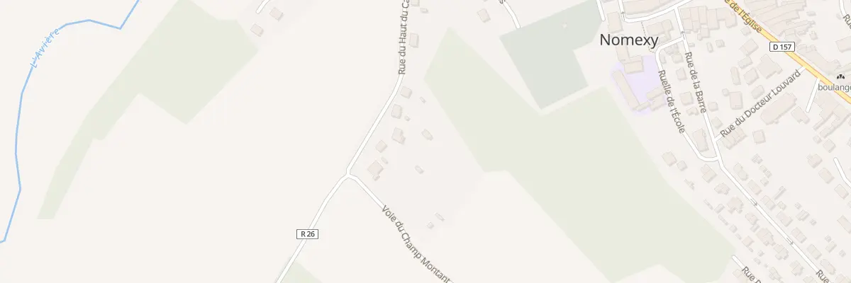 Plan du 17 Rue du Haut du Camp à Nomexy