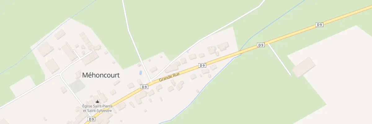 Plan du 5 Grande Rue à Méhoncourt