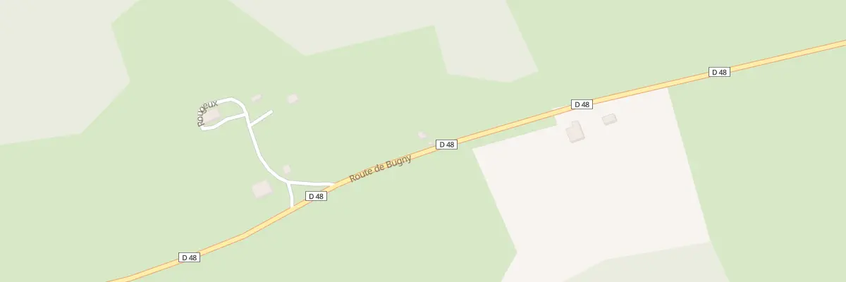 Plan du 2 Les Routes à La Chaux