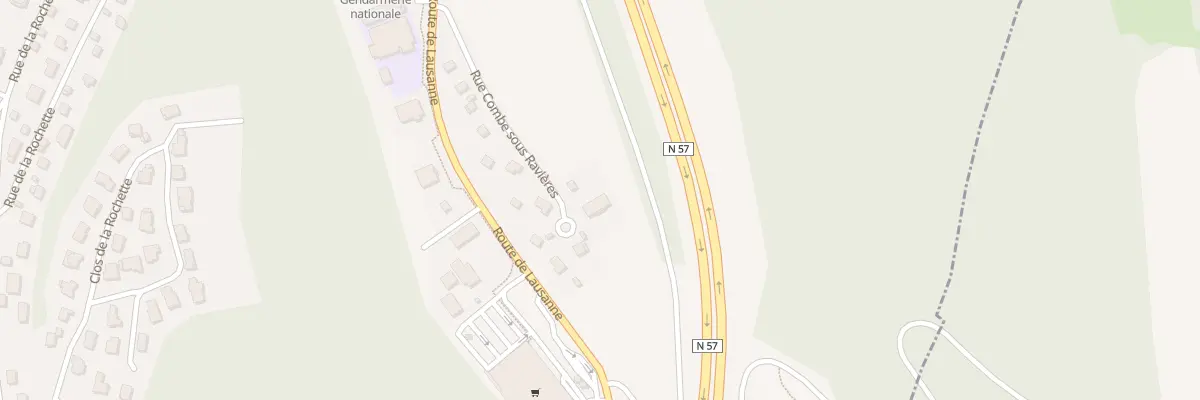 Plan du 17 Rue Combe sous Ravières aux Hôpitaux-Neufs