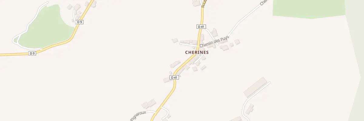 Plan du 5311 Cherines à Savines-le-Lac