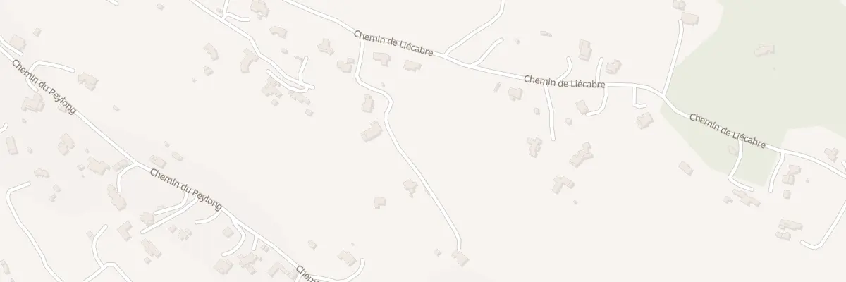 Plan du 882 Che de Liecabre à Lorgues