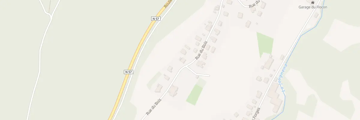 Plan du 9 Rue du Bois à Jougne