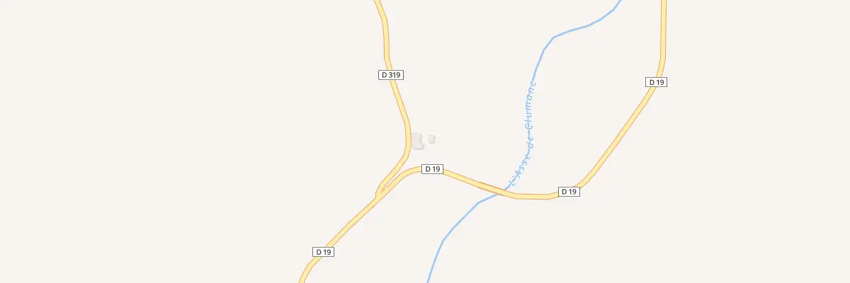 Plan du 2265 Rte de la Hte Vallee de l’Asse à Clumanc